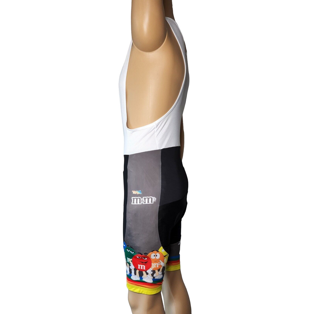 M&M Team Men's Cycling Sleeveless Bicycle Bib Size XL NWT